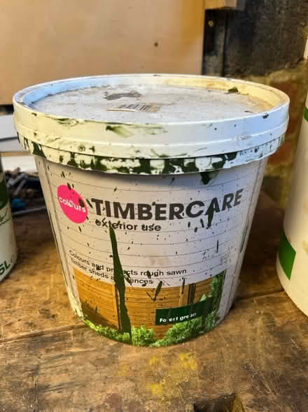 Photo of free Timbercare fence paint (SM4, Morden) #1