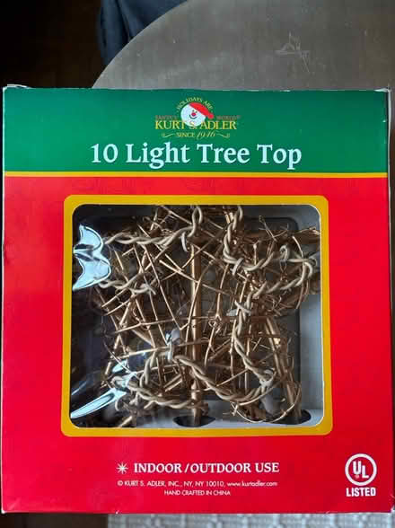 Photo of free NEW tree top lights (Rego Park) #2
