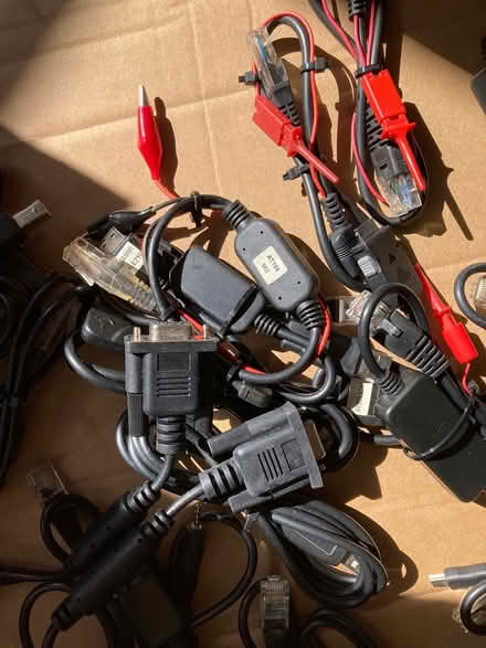 Photo of free Box of cables etc (SG5 Fairfield) #4