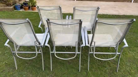 Photo of free 5 Patio Chairs (Barkham RG41) #3