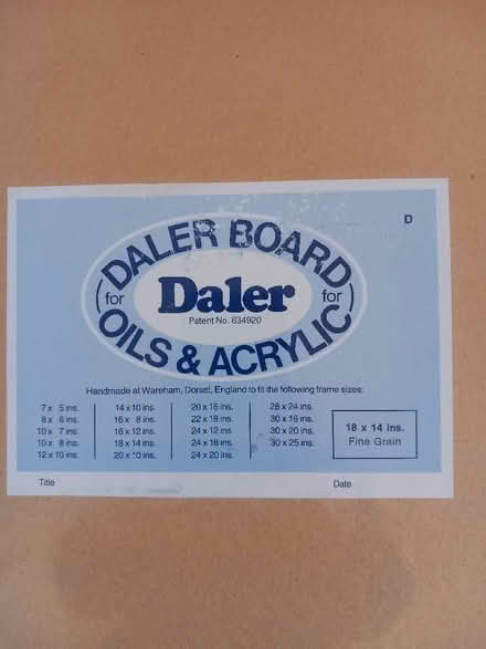 Photo of free Oil painting boards for an artist (Odd Down) #3