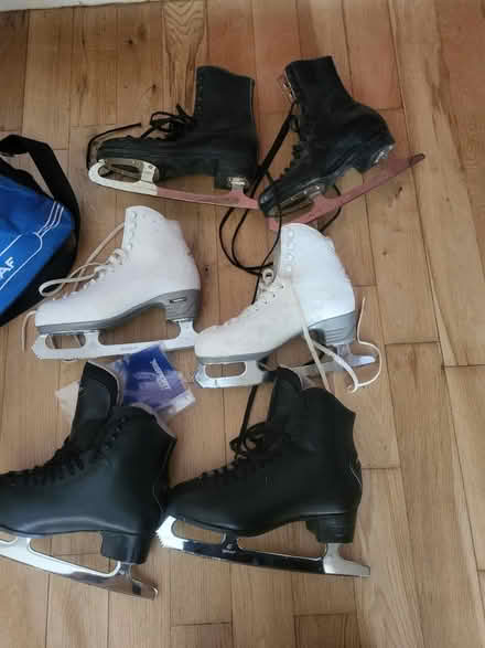 Photo of free 3 pairs of ice Skates (Upper Clapton E5) #1