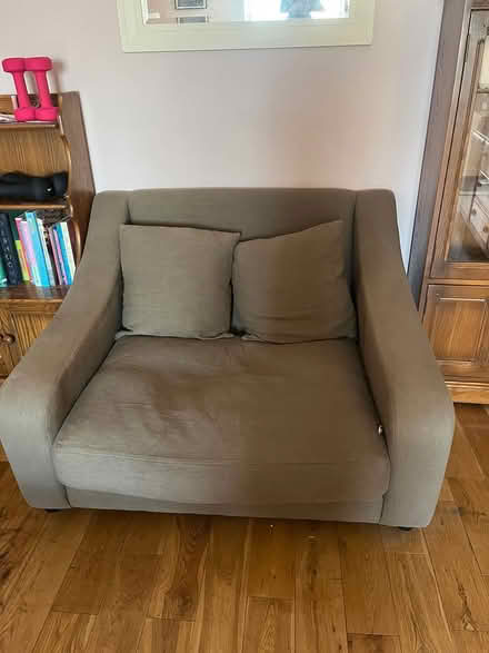 Photo of free Loaf loveseat or large armchair (SE18 5QG) #1