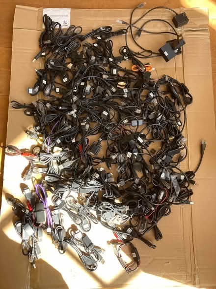 Photo of free Box of cables etc (SG5 Fairfield) #3