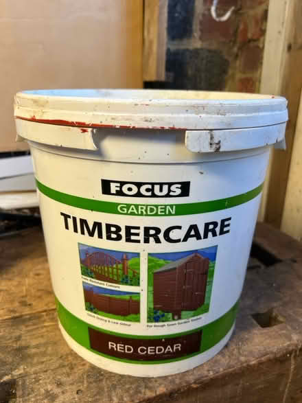 Photo of free Timbercare fence paint (SM4, Morden) #1