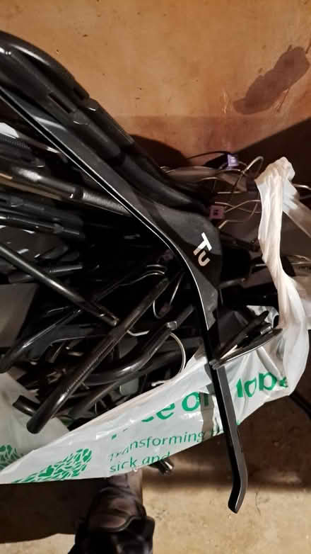 Photo of free Plastic clothes hangers (CM1 springfield) #1
