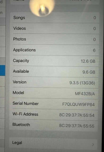 Photo of free Old Ipad (Bradford on Avon - BA15) #4