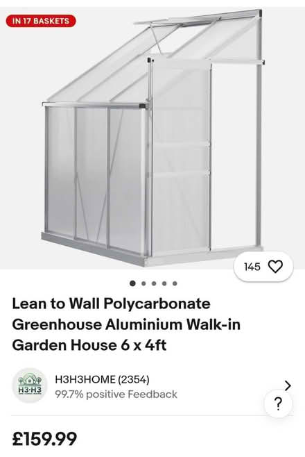 Photo of free New Greenhouse Frame - No Panels (Warminster BA12) #1