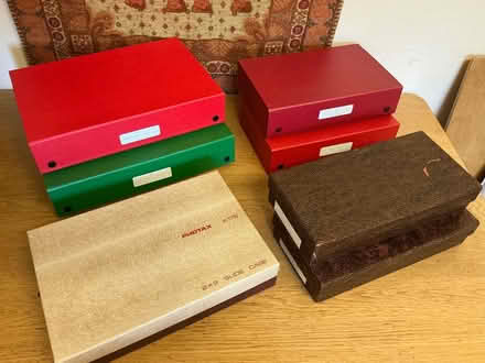 Photo of free Slide cases, slide holders and slide boxes (Hadleigh SS7) #1