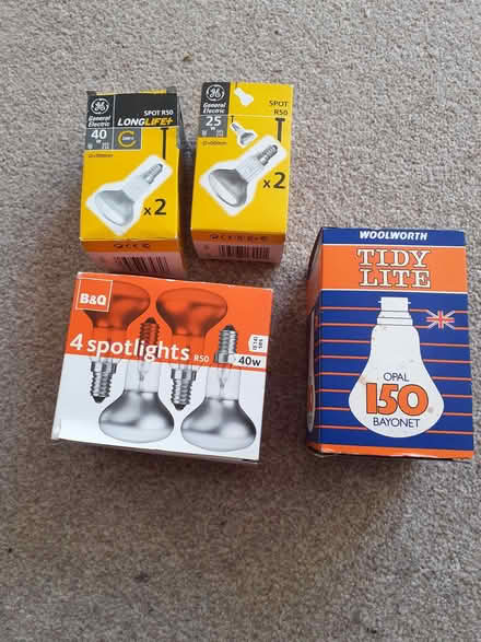 Photo of free Selection of light bulbs (Riverdene RG21) #1