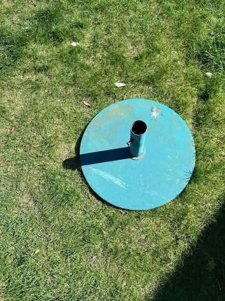 Photo of free Metal garden umbrella stand (Harwell OX11) #1