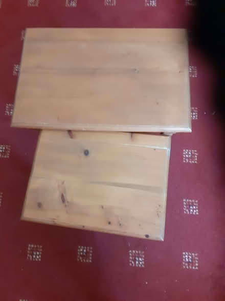 Photo of free Nest of 2 pine coffee tables (City College area NR2) #1
