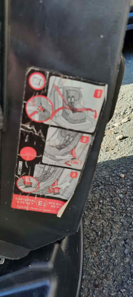 Photo of free Childs car seat (Knighton LD7) #2