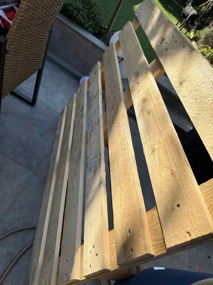 Photo of free Wooden pallet - looks new (London SW19) #1