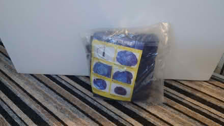 Photo of free Blue inflatable suede armchair (Hutton CM13) #2