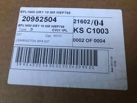 Photo of free Grey Magnet wall unit end panel (Marton) #2