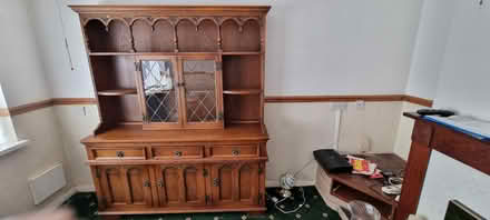 Photo of free solid oak welsh dresser (Newthorpe NG16) #2