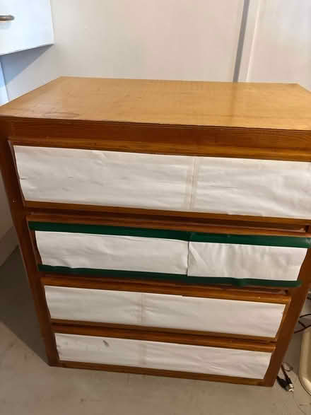 Photo of free Light Wooden drawers 68cm tall (cambridge) #1