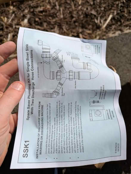 Photo of free Unused plumbing kit (OX4) #2