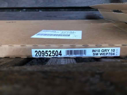 Photo of free Grey Magnet wall unit end panel (Marton) #1