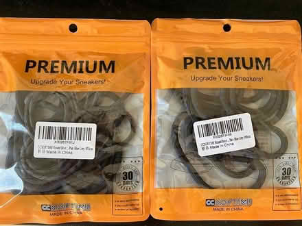 Photo of free Boot laces (grey) x 2 (North Ealing W5) #1