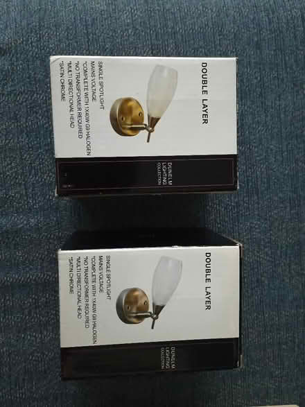 Photo of free Wall sconce spotlight x 2 (Barming Heath ME16) #1