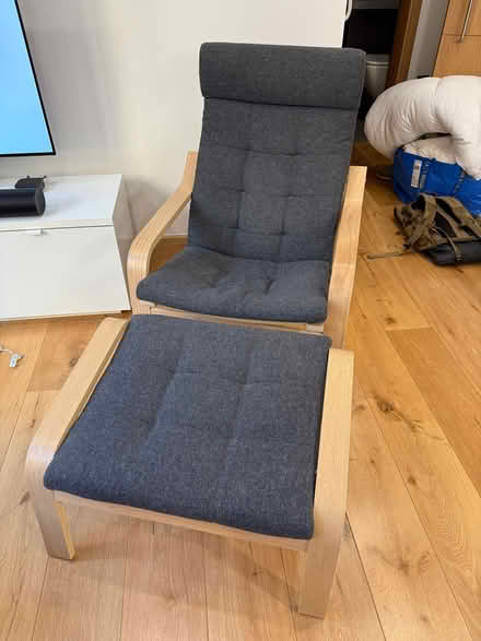 Photo of free Armchair with footstool (E8) #1