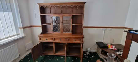 Photo of free solid oak welsh dresser (Newthorpe NG16) #1