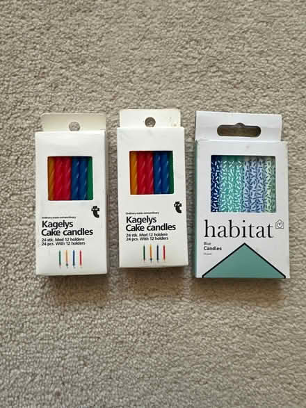 Photo of free Birthday Candles x 3 Packs (Bradford on Avon - BA15) #1