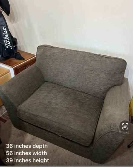 Photo of free cuddle chair (Addlestone) #1