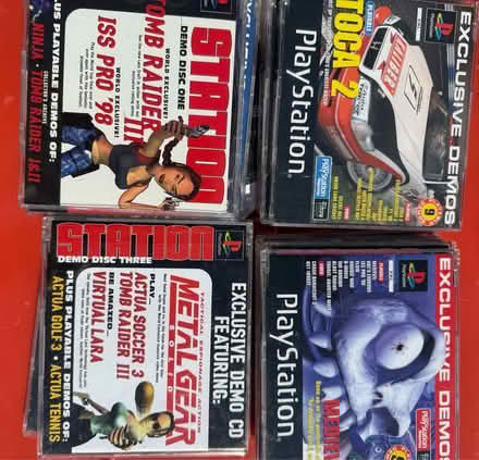 Photo of free PlayStation 1 demo games (Dunmow CM6) #3