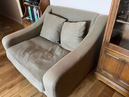 Photo of free Loaf loveseat or large armchair (SE18 5QG) #2