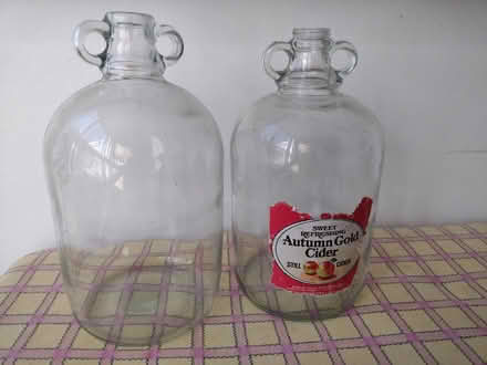 Photo of free 2 glass demijohns (Brincliffe Edge S7) #1