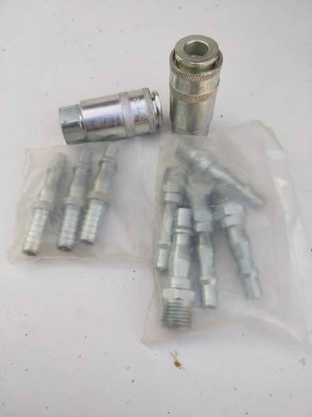 Photo of free Air hose compressor fittings (Gorse Hill GU22) #1