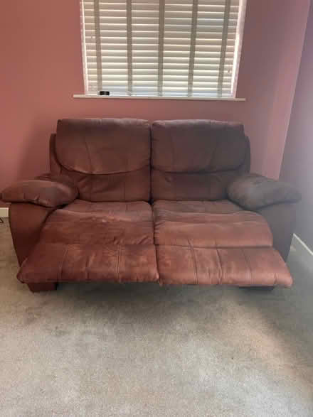 Photo of free 2 seater Recliner sofa (Trowbridge BA14) #3