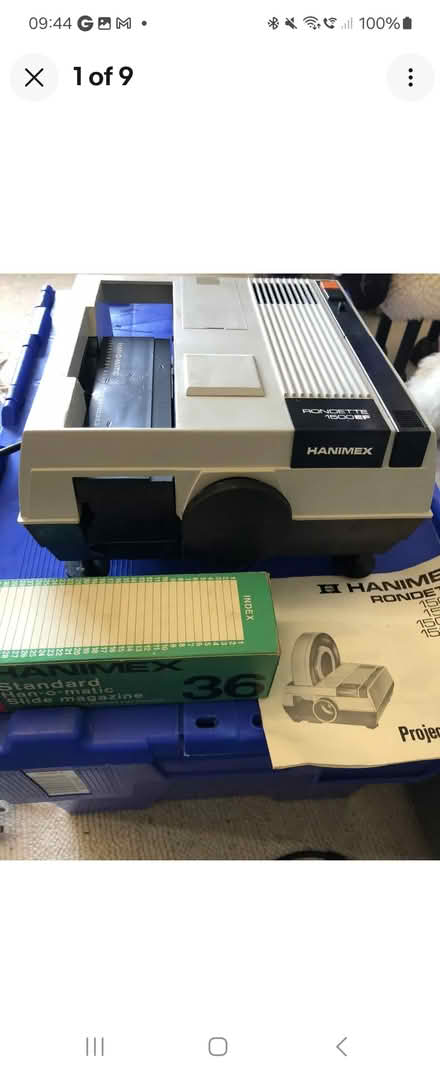 Photo of 8mm camcorde & slide projector (Erith DA8) #2