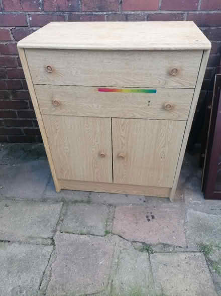 Photo of free 2 drawer with cupboard underneath (newton abbot) #1