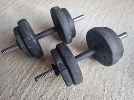 Photo of free Pair of Dumbells (Freeland, Oxfordshire) #1