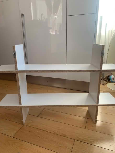 Photo of free Bookshelf wall shelf white - 2 (Wootton OX13) #2