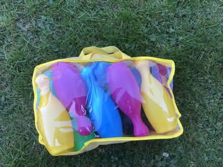 Photo of free Plastic skittle set (Longlevens GL2) #1