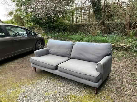 Photo of free Grey sofa 3 seater (GL6 Minchinhampton) #1