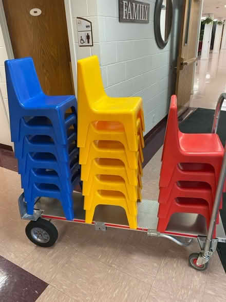Photo of free Child Resin Chairs (South Old Town Alexandria) #1