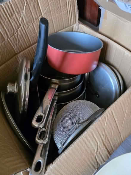 Photo of free Pans and small plates (Georgeham EX33) #1
