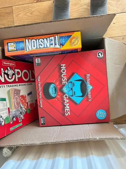 Photo of free Box of board games (BH231HG) #3
