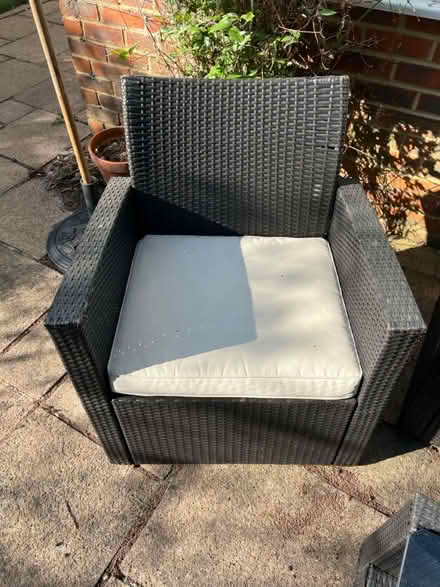 Photo of free Garden furniture 2 armchairs 1 sofa (Onslow Village) #2