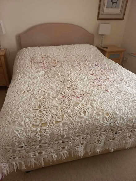 Photo of free Hand crocheted Bedspread (Lower Tadmarton OX15) #1
