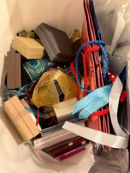 Photo of free Small gift boxes, bags, ribbons (North Cleveland Park) #1