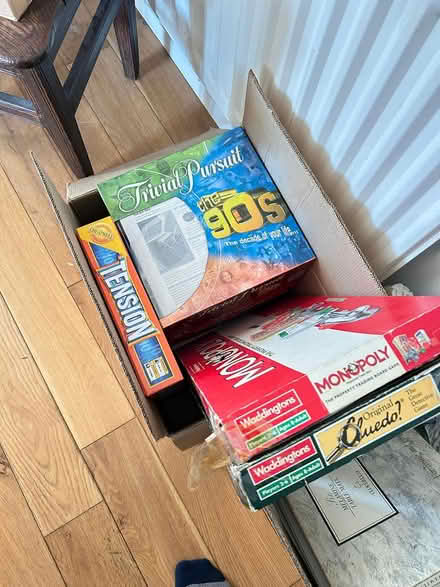 Photo of free Box of board games (BH231HG) #1