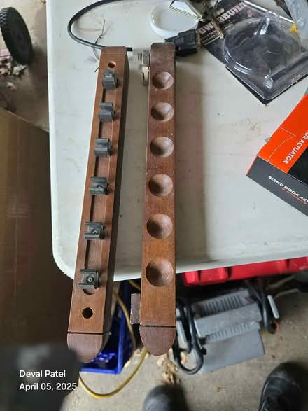 Photo of free Wall mount Pool cue holder (Parsippany) #1