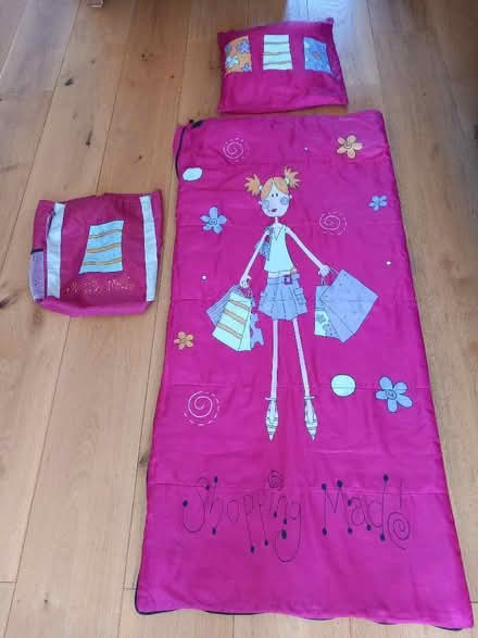 Photo of free Child's play sleeping bag, with pillow and stuff bag. (Odd Down) #1